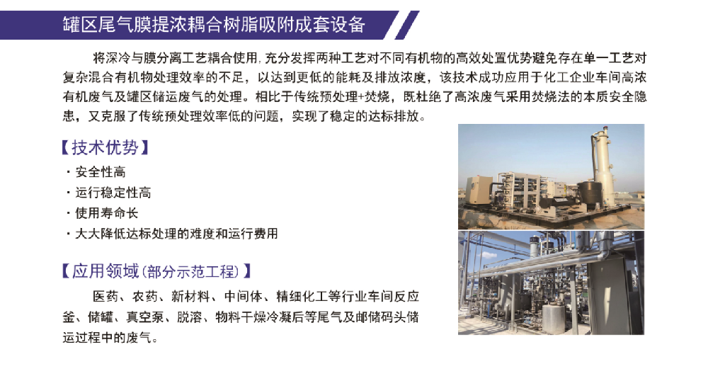 罐区尾气膜提浓耦合树脂吸附成套设备.png